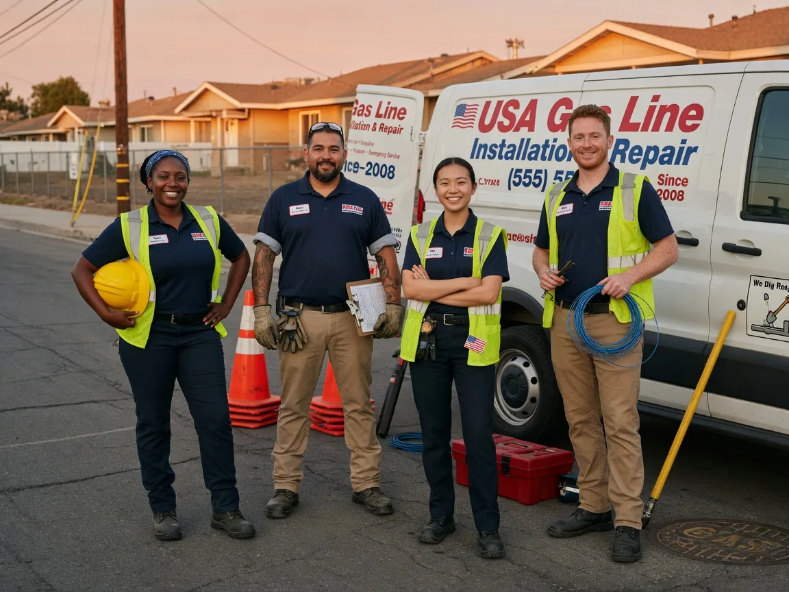 Gas Line Installation company in Santa Cruz, CA